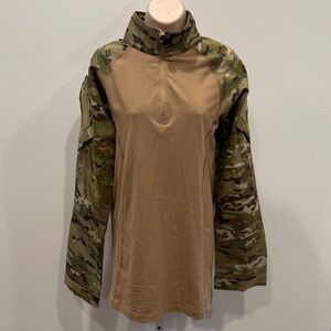 5.11 Tactical Camouflage Shirt - Tan and Brown Multicam TDU Rapid Assault Size S